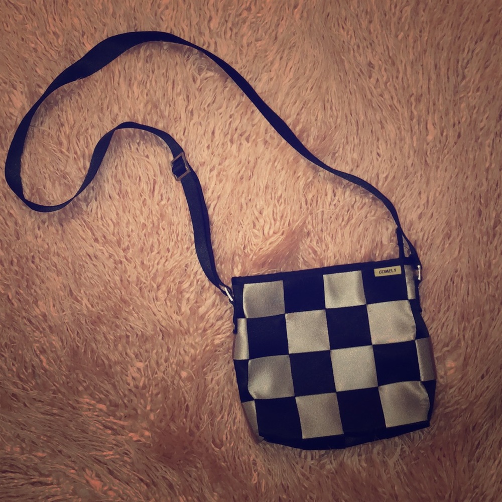 Check board mini bag